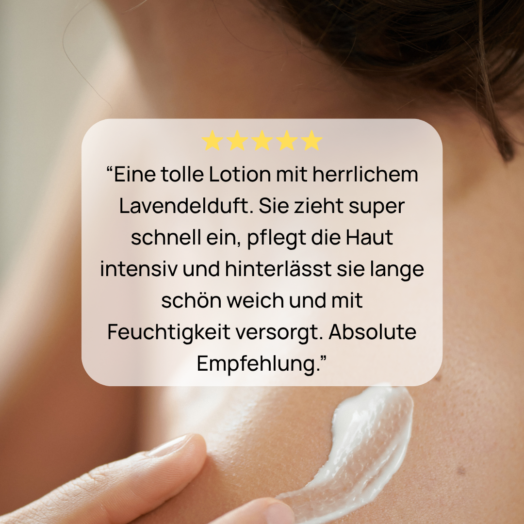 Lavender body lotion