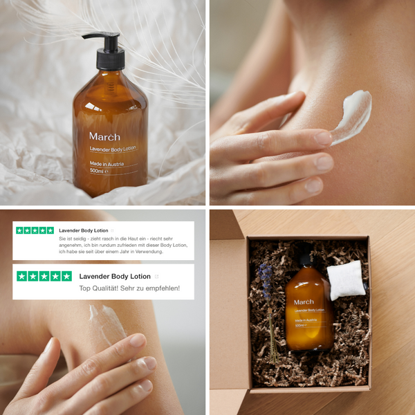Lavender body lotion